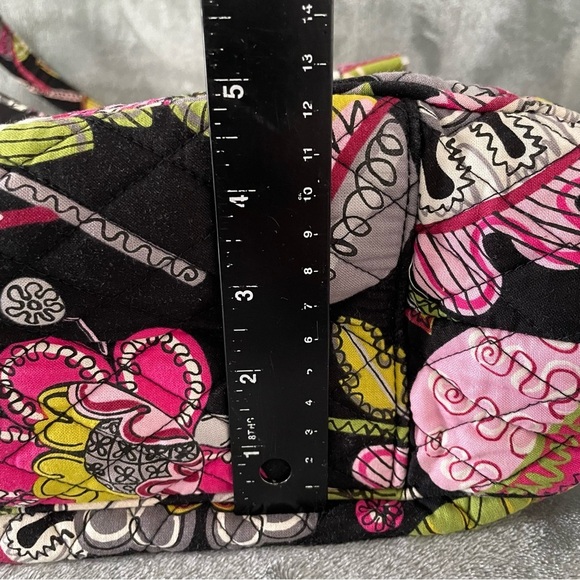 Vera Bradley Moon Blooms Mandy Shoulder Bag & Turn Lock Wallet Set Bundle - Picture 10 of 16